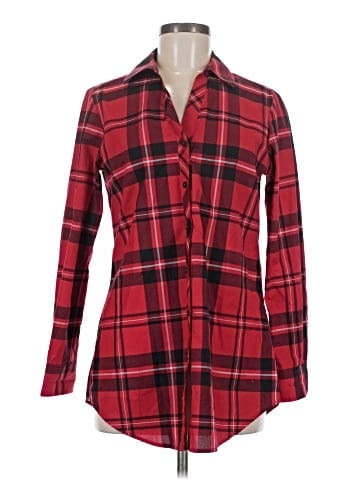Foxcroft Long Sleeve Button-Down Shirt (view 1)