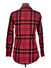 Foxcroft Plaid Red Long Sleeve Button-Down Shirt Size 6 - photo 2