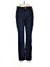 Athleta Chevron-herringbone Blue Jeans Size 8 - photo 1
