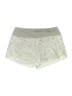 Athleta 100% Polyester Paisley Ivory Athletic Shorts Size M - photo 1
