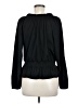 1.State Black Long Sleeve Blouse Size M - photo 2