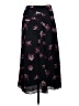 Nicholas 100% Silk Floral Black Casual Skirt Size 8 - photo 1