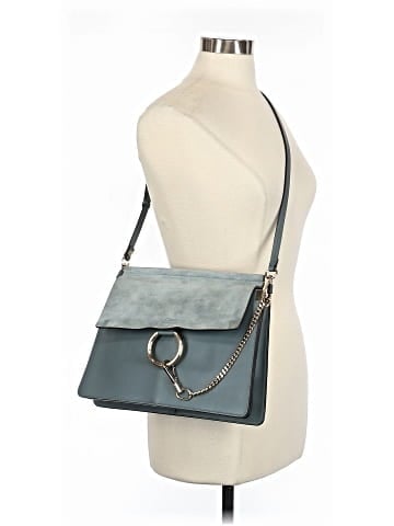 Chloé Leather Suede Medium Faye Bag (view 2)