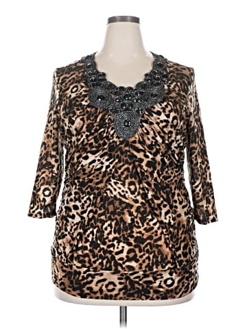 Moa Moa 3/4 Sleeve Blouse (view 1)