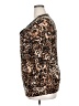 Moa Moa Animal Print Brown 3/4 Sleeve Blouse Size 2X - photo 5
