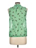 Fresh Brewed 100% Polyester Green Sleeveless Blouse Size L - photo 2