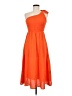 Shein 100% Polyester Orange Cocktail Dress Size 6 - photo 1