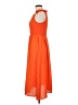 Shein 100% Polyester Orange Cocktail Dress Size 6 - photo 5