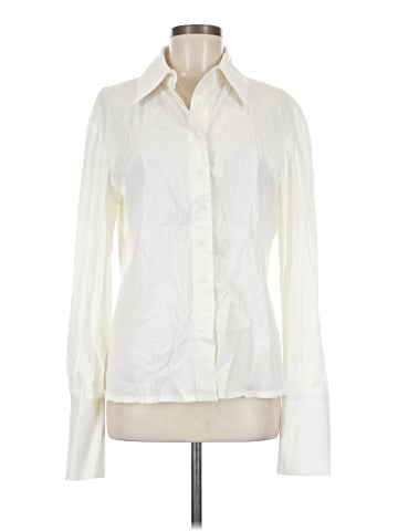 St. John Caviar Long Sleeve Blouse (view 1)
