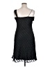 Dawn Joy Evening 100% Polyester Chevron-herringbone Black Cocktail Dress Size 14 - photo 2