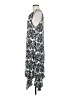 Attention 100% Rayon Paisley Black Casual Dress One size - photo 5