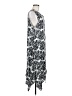 Attention 100% Rayon Paisley Black Casual Dress One size - photo 4