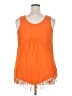 Cato 100% Cotton Orange Tank Top Size 20W - photo 2