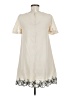 ASOS 100% Polyester Ivory Casual Dress Size 6 - photo 2