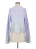 Wildfox Color Block Purple Pullover Sweater Size XS - photo 1