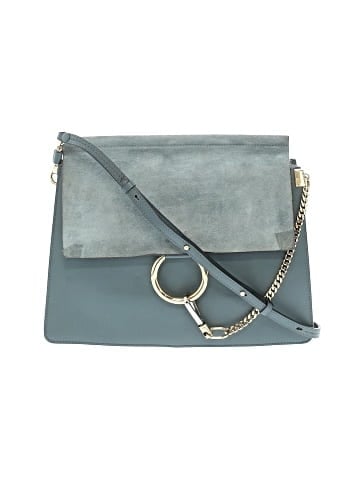 Chloé Leather Suede Medium Faye Bag (view 1)