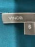 Vince. 100% Silk Teal Blouse Size 6 - photo 7