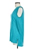 Rubbish 100% Polyester Teal Sleeveless T-Shirt Size M - photo 5