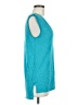 Rubbish 100% Polyester Teal Sleeveless T-Shirt Size M - photo 4