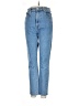 SLVRLAKE Hearts Blue Jeans Size 28 waist - photo 1