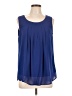 Assorted Brands Blue Sleeveless Blouse Size L - photo 1