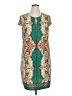 Studio One Paisley Green Casual Dress Size XL - photo 1