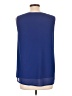 Assorted Brands Blue Sleeveless Blouse Size L - photo 2