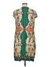 Studio One Paisley Green Casual Dress Size XL - photo 2