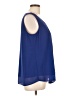 Assorted Brands Blue Sleeveless Blouse Size L - photo 4