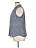 Nordstrom Rack 100% Polyester Blue Sleeveless Blouse Size XL - photo 5