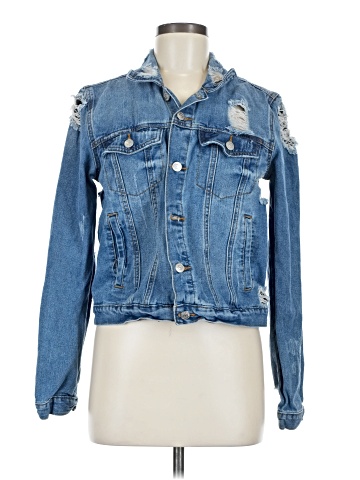 Almost Famous Denim Jacket (view 1)