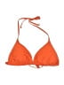Unbranded Solid Orange Swimsuit Top Size L - photo 1