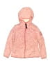 DKNY 100% Polyester Orange Zip Up Hoodie Size 12 - photo 1