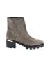 Nine West Stripes Solid Gray Ankle Boots Size 10 - photo 1