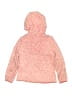 DKNY 100% Polyester Orange Zip Up Hoodie Size 12 - photo 2