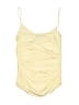 DKNY 100% Lyocell Yellow Ivory Bodysuit Size P (petite) - photo 2