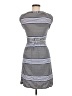 Max Studio Stripes Blue Casual Dress Size M - photo 2