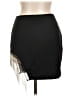 Unbranded Solid Black Casual Skirt Size L - photo 2