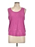 Assorted Brands Pink Sleeveless T-Shirt Size L - photo 1