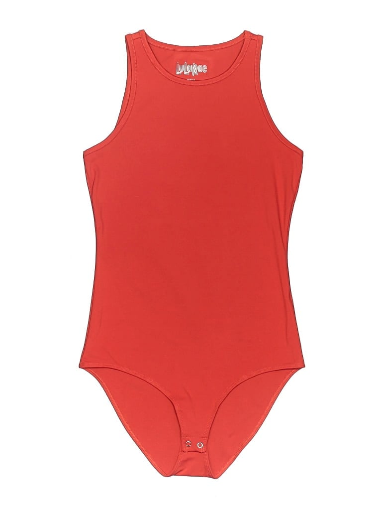 Pre-owned Lularoe Bodysuit In Red