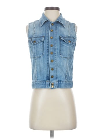 Current/Elliott Denim Vest (view 1)