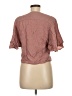 Tru Blu 100% Rayon Brown 3/4 Sleeve Blouse Size XS - photo 2