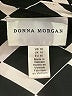Donna Morgan Chevron-herringbone Black Casual Dress Size 10 - photo 7