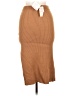 Hem & Thread Solid Tan Casual Skirt Size L - photo 2