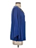 Boston Proper Blue 3/4 Sleeve Blouse Size S - photo 4