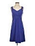 Athleta 100% Polyester Solid Blue Casual Dress Size 4 - photo 1
