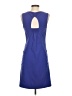 Athleta 100% Polyester Solid Blue Casual Dress Size 4 - photo 2