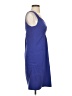 Athleta 100% Polyester Solid Blue Casual Dress Size 4 - photo 4