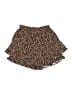 Dress Forum 100% Polyester Floral Yellow Purple Skort Size M - photo 2