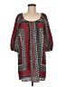 Glam 100% Polyester Red 3/4 Sleeve Blouse Size M - photo 1